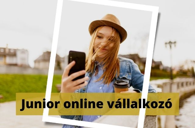 Junior online vállalkozó felnőttképzés