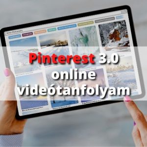 Pinterest online videótanfolyam 4