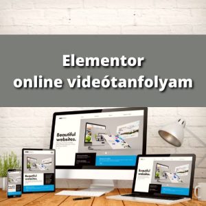Elementor online videótanfolyam